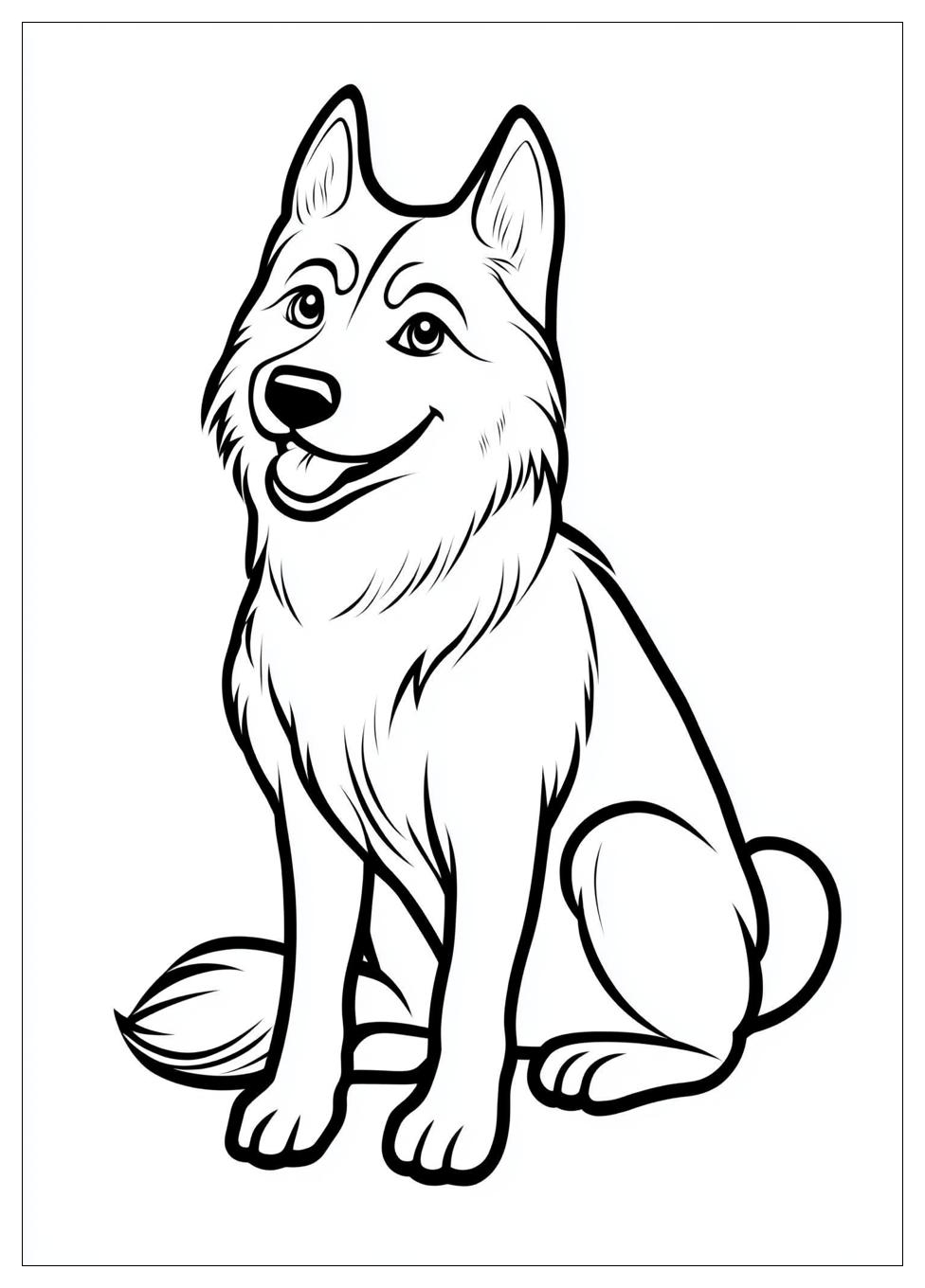 Kolorowanki Do Druku Husky 8