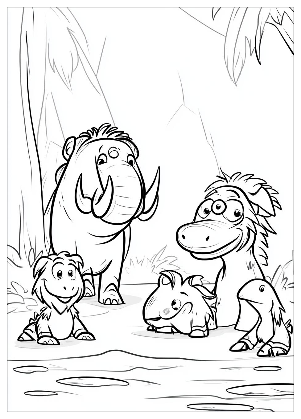 Kolorowanki Do Druku Ice Age 11