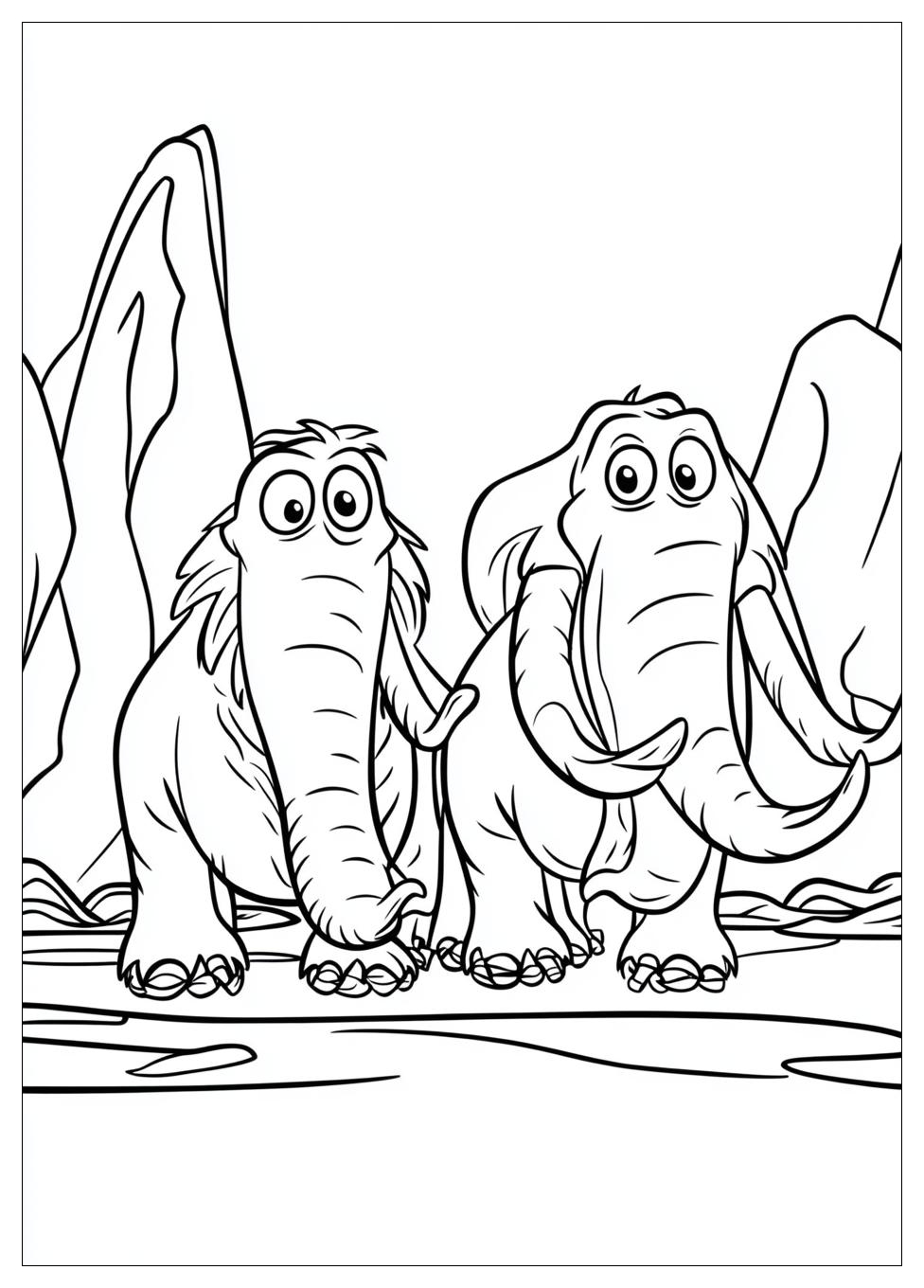 Kolorowanki Do Druku Ice Age 2