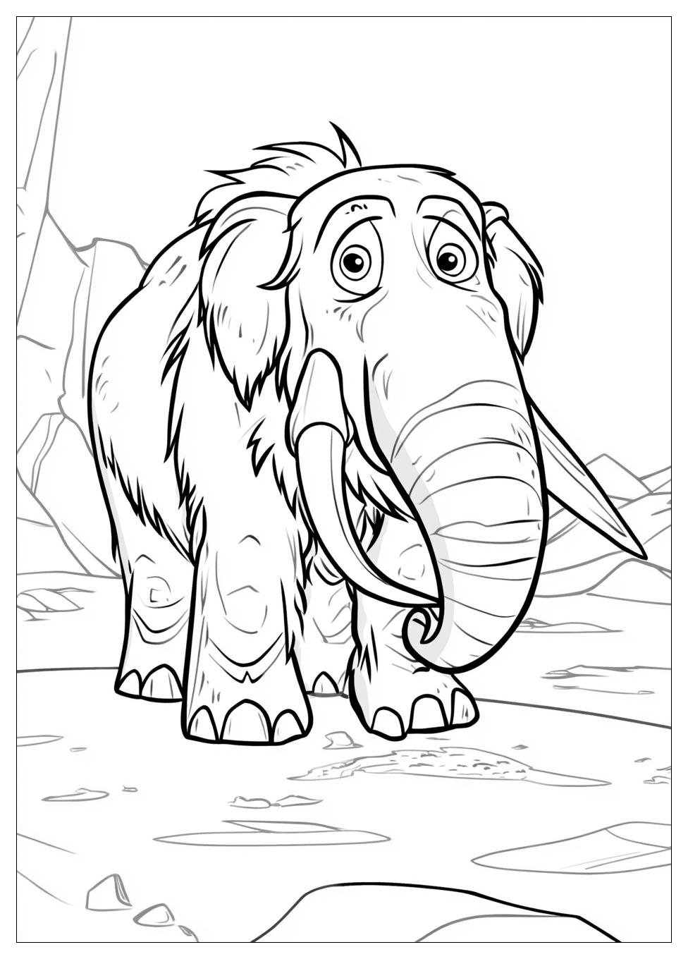 Kolorowanki Do Druku Ice Age 4