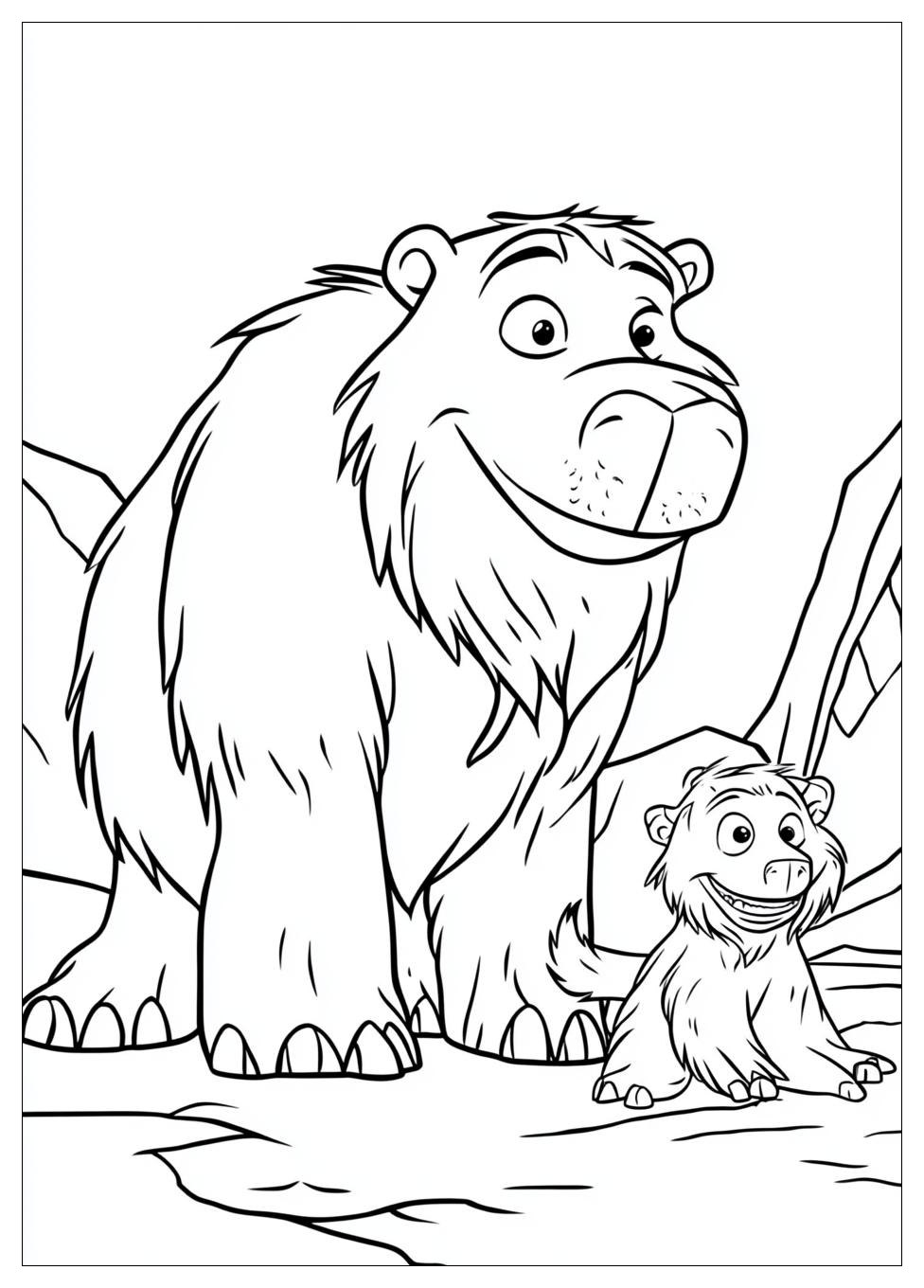 Kolorowanki Do Druku Ice Age 7