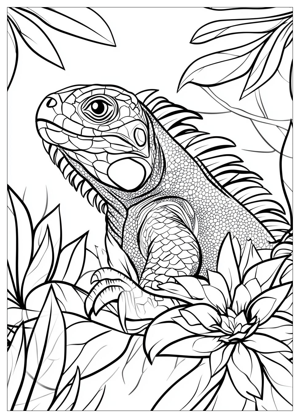 Kolorowanki Do Druku Iguana 20