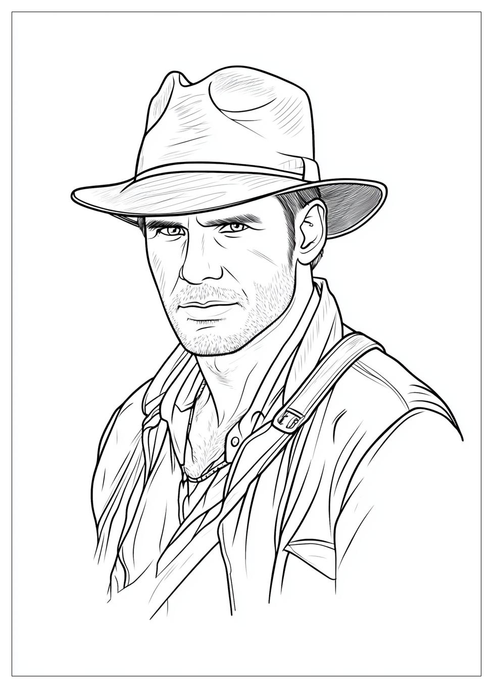 Kolorowanki Do Druku Indiana Jones 4