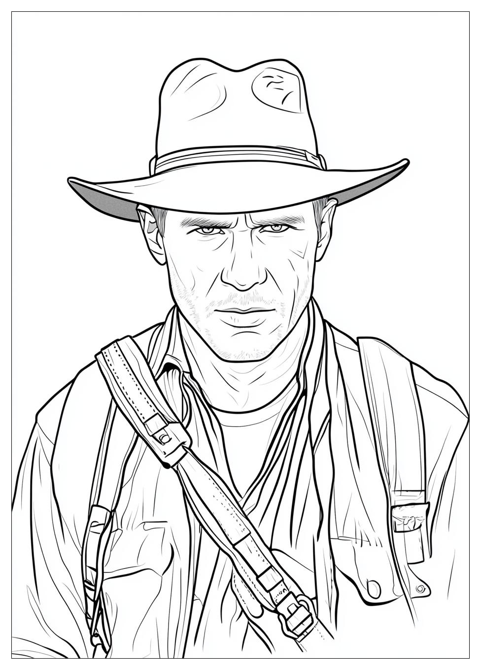 Kolorowanki Do Druku Indiana Jones 5