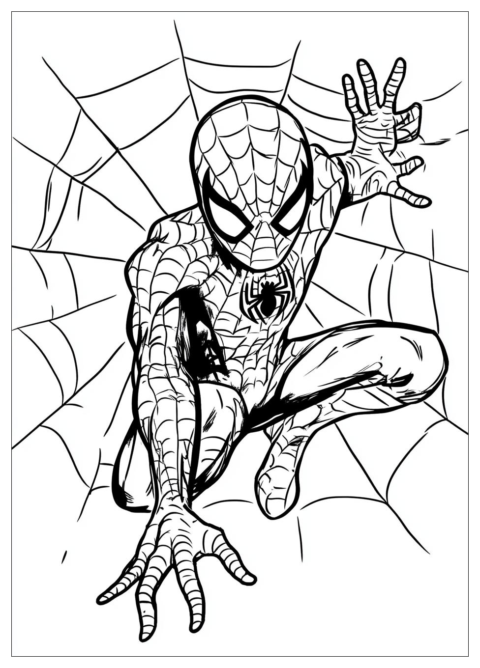 Kolorowanki Do Druku Iron Spider 1