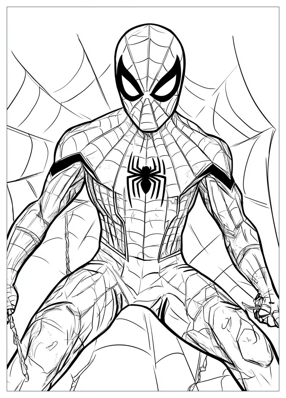 Kolorowanki Do Druku Iron Spider 13