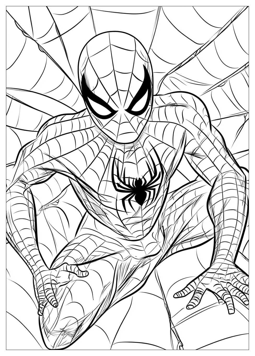 Kolorowanki Do Druku Iron Spider 16