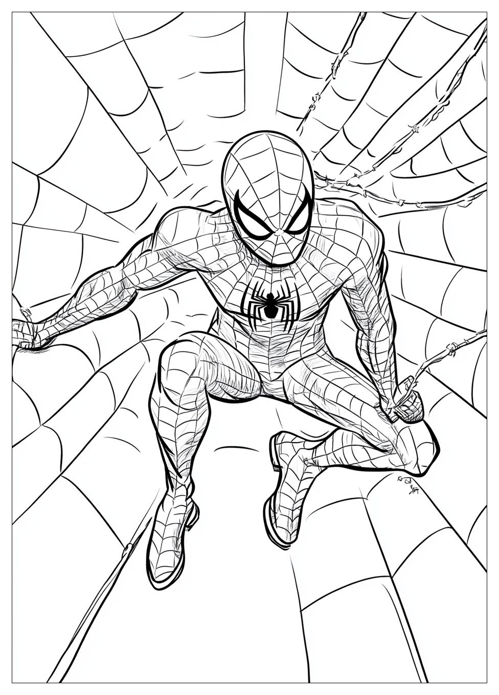 Kolorowanki Do Druku Iron Spider 18