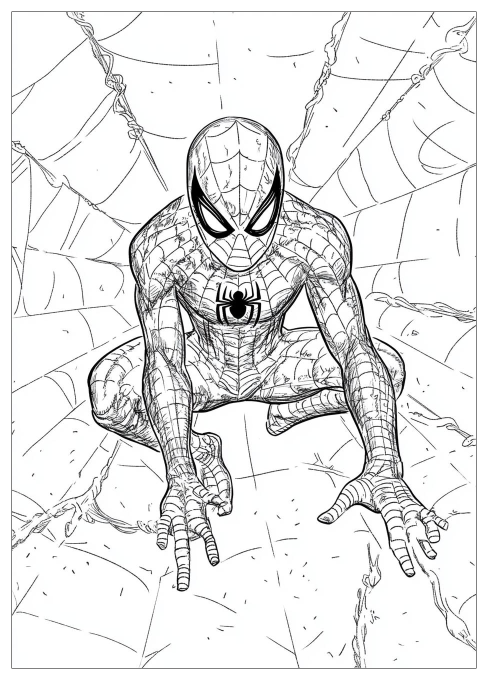 Kolorowanki Do Druku Iron Spider 19