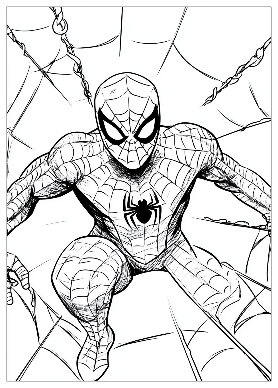 Kolorowanki Do Druku Iron Spider 2