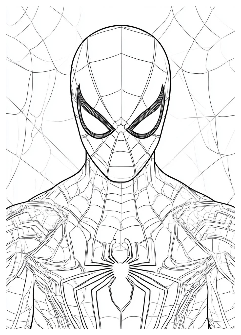 Kolorowanki Do Druku Iron Spider 21