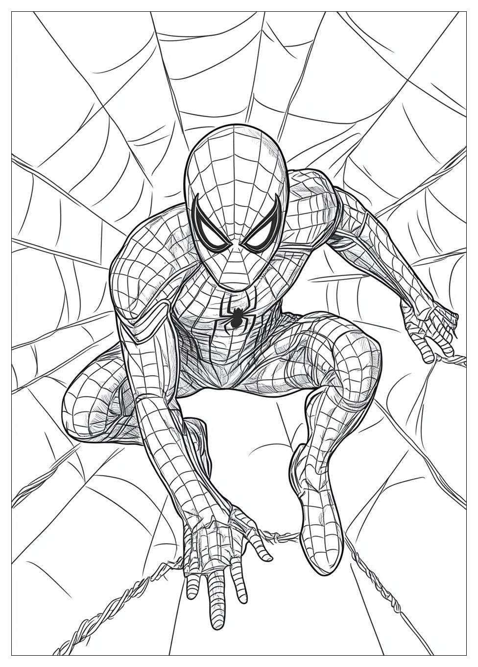 Kolorowanki Do Druku Iron Spider 22