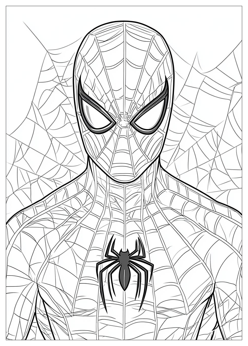 Kolorowanki Do Druku Iron Spider 23