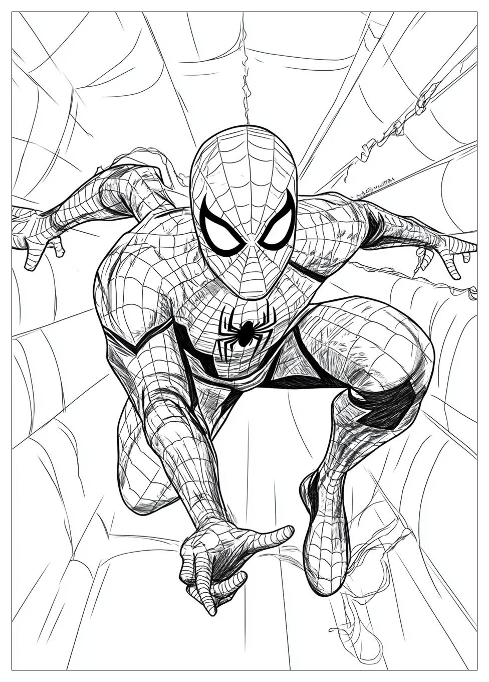 Kolorowanki Do Druku Iron Spider 24