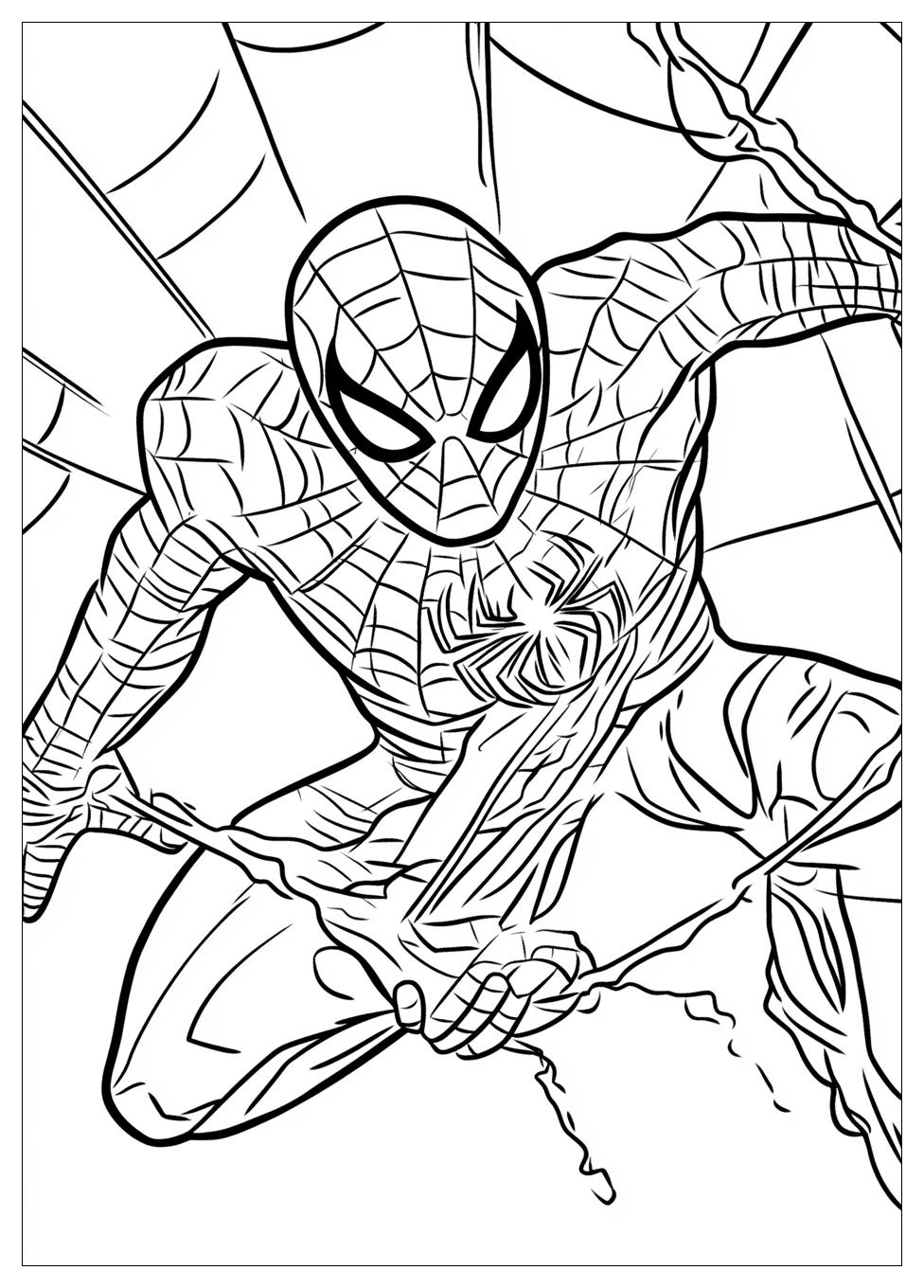 Kolorowanki Do Druku Iron Spider 4