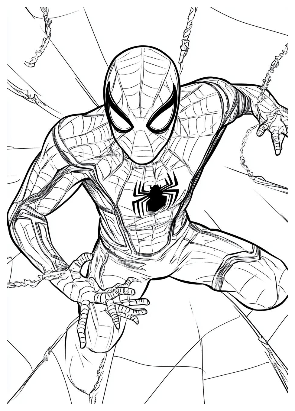 Kolorowanki Do Druku Iron Spider 5