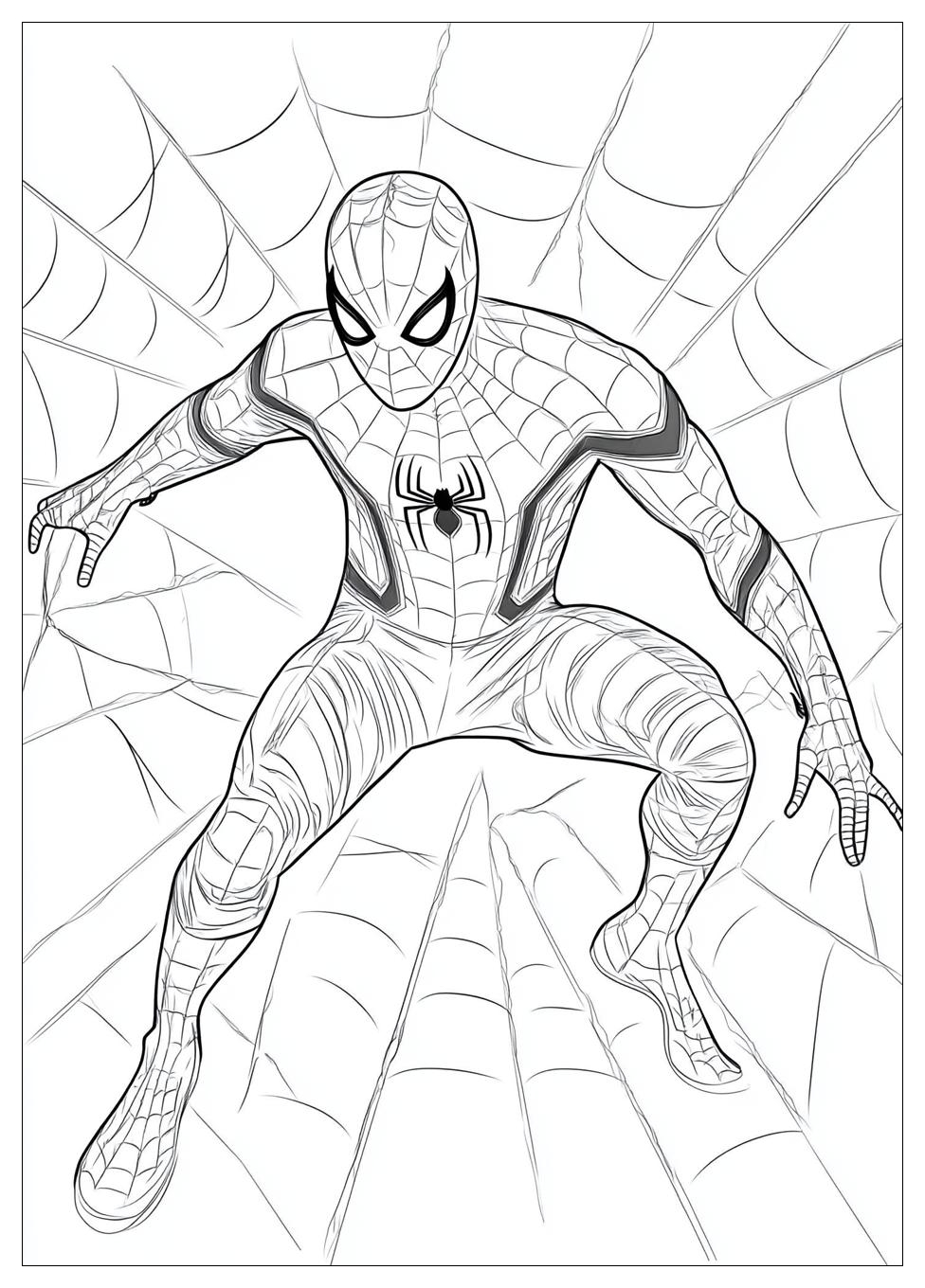 Kolorowanki Do Druku Iron Spider 6