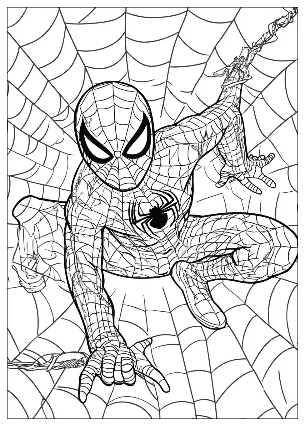 Kolorowanki Do Druku Iron Spider 7