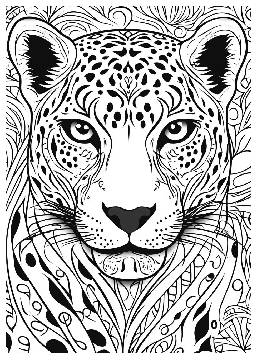 Kolorowanki Do Druku Jaguar 1