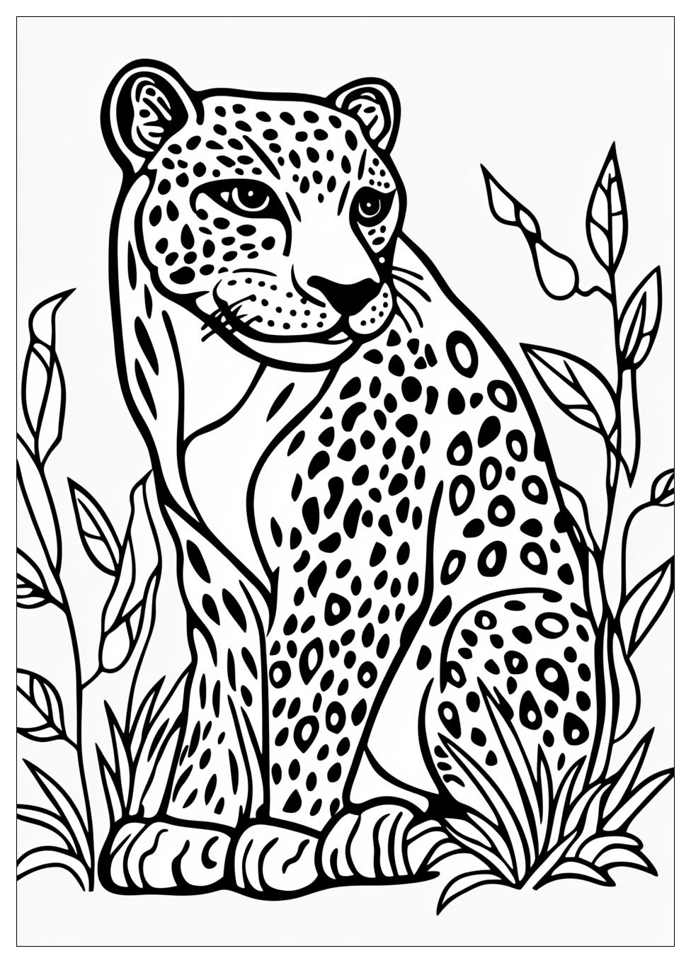 Kolorowanki Do Druku Jaguar 3