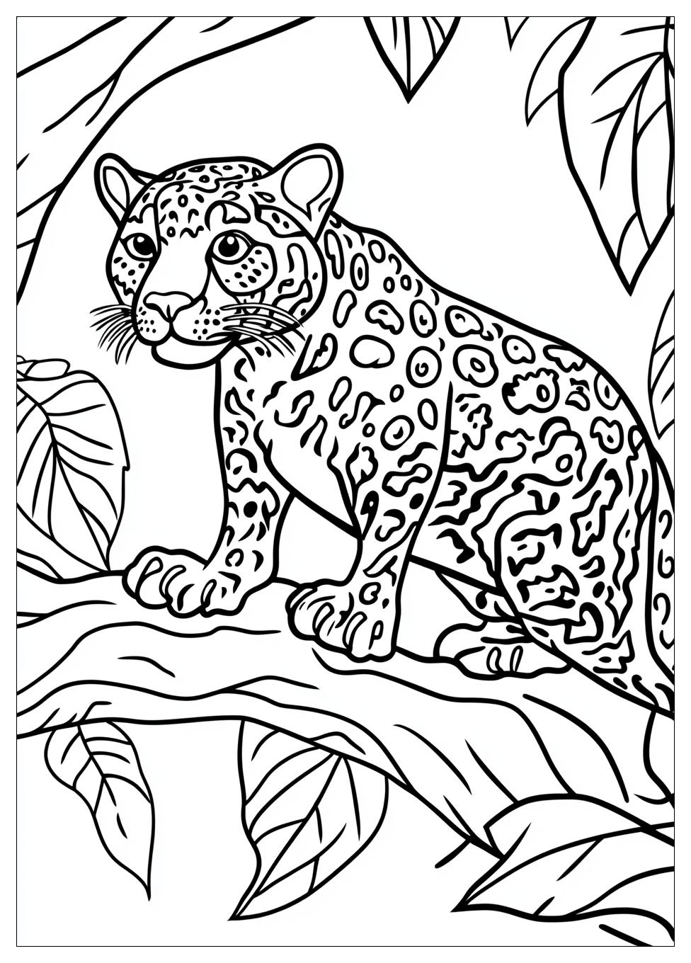 Kolorowanki Do Druku Jaguar 4