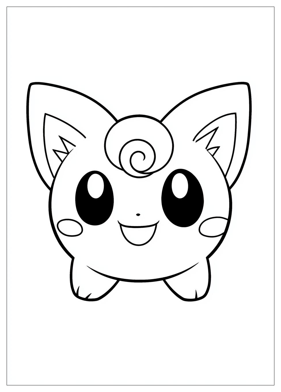 Kolorowanki Do Druku Jigglypuff 1