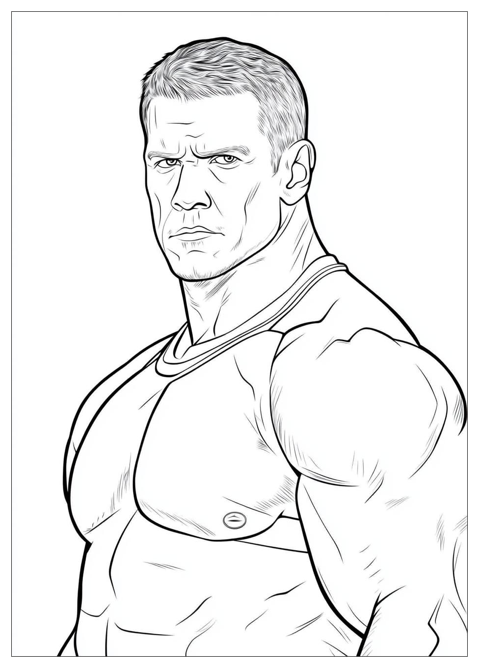 Kolorowanki Do Druku John Cena 13