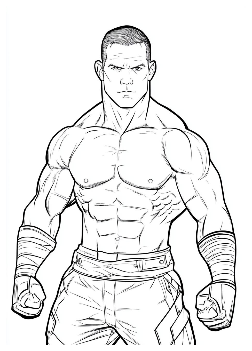 Kolorowanki Do Druku John Cena 17
