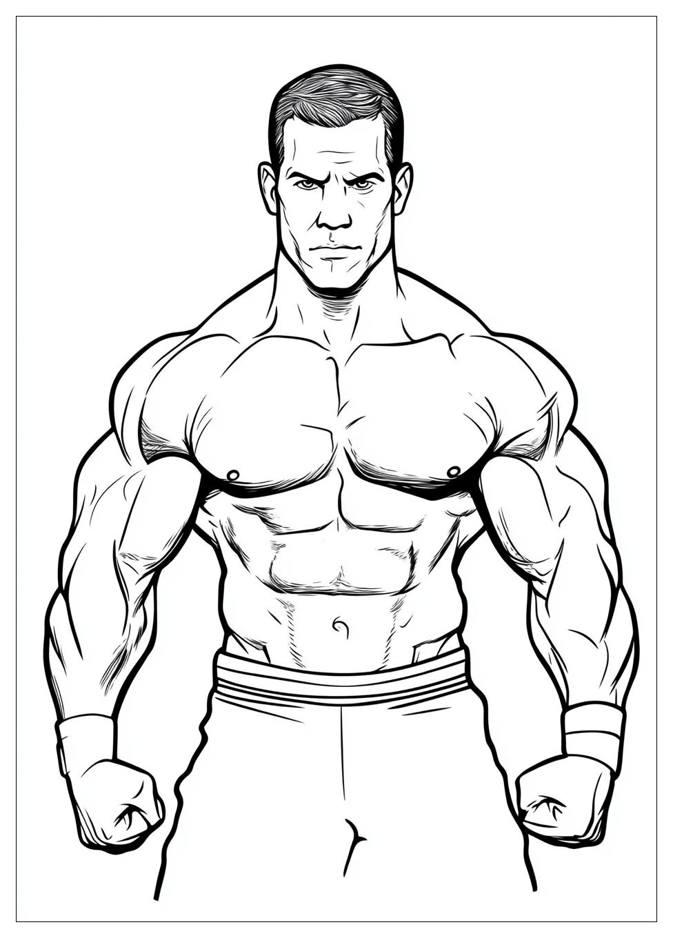 Kolorowanki Do Druku John Cena 2