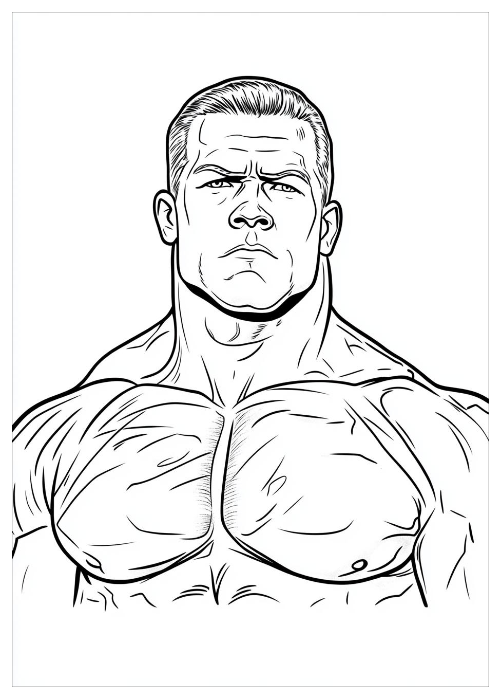 Kolorowanki Do Druku John Cena 5