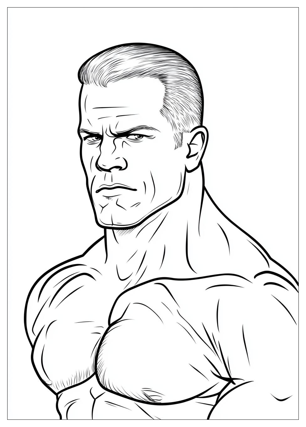 Kolorowanki Do Druku John Cena 9