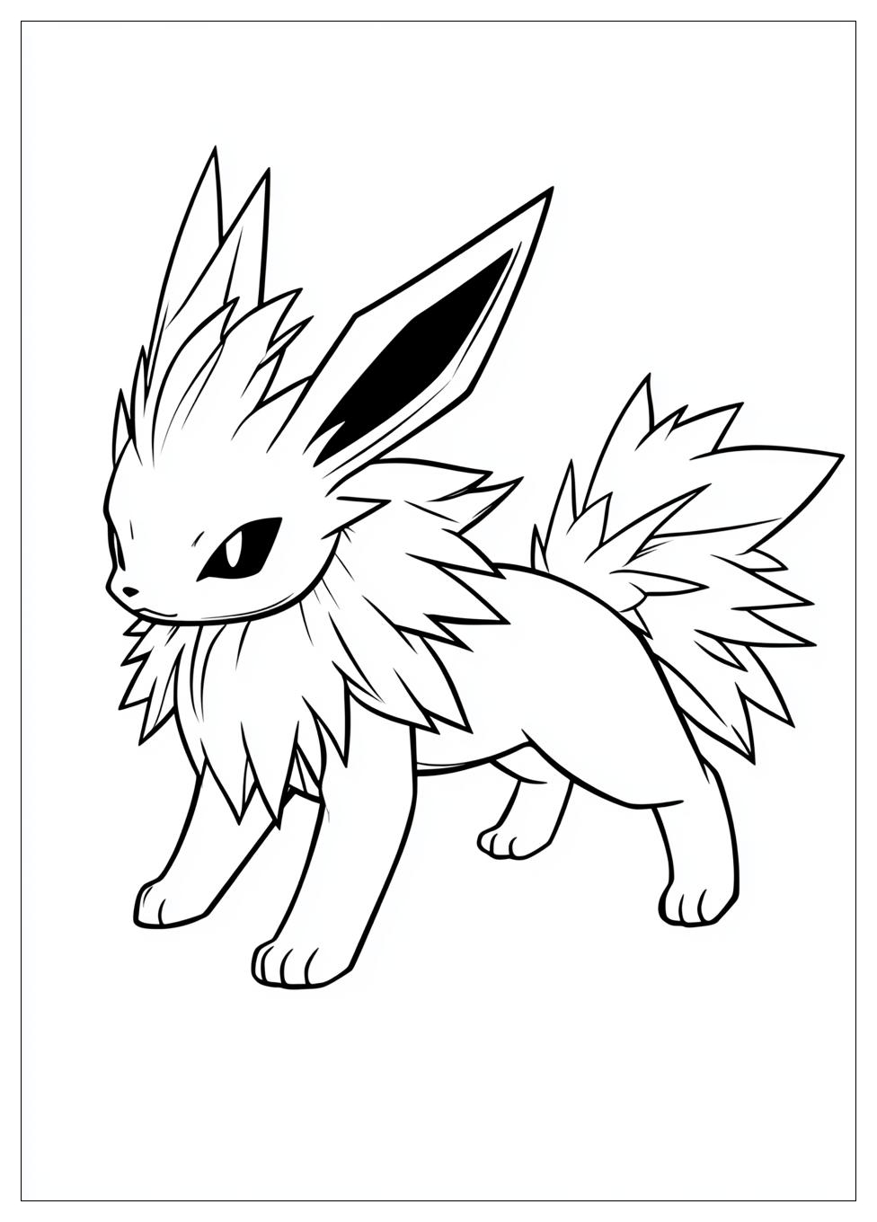 Kolorowanki Do Druku Jolteon 12