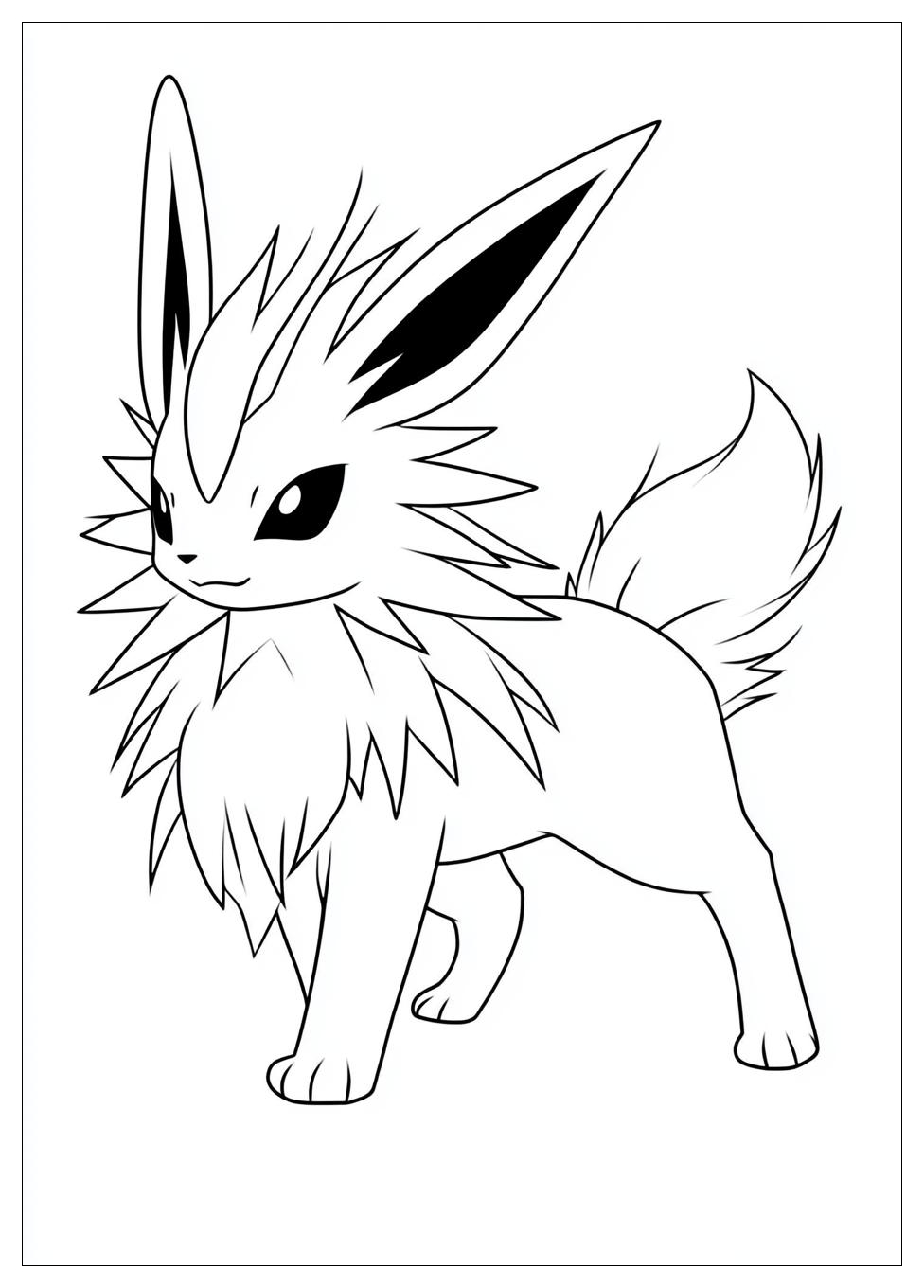 Kolorowanki Do Druku Jolteon 17