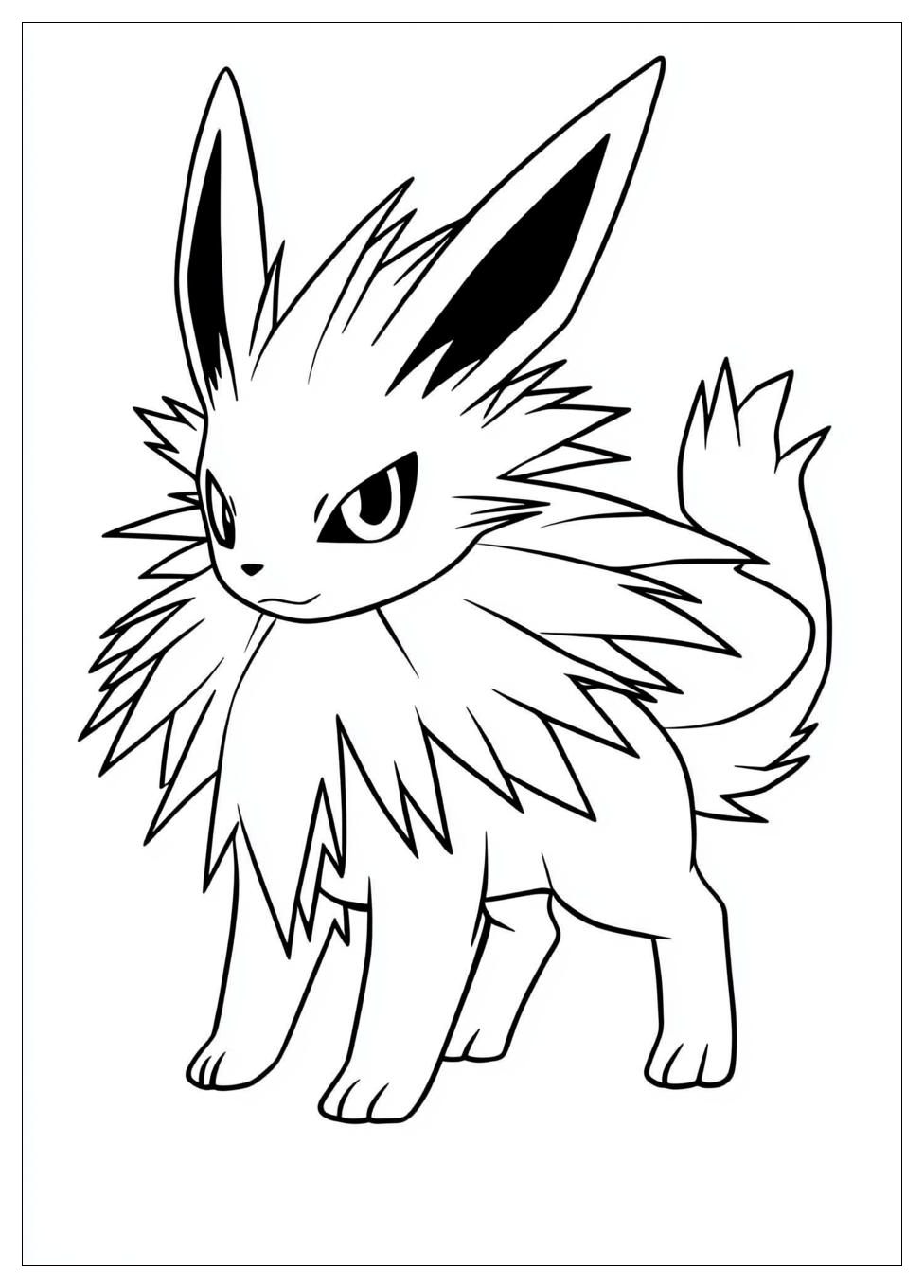 Kolorowanki Do Druku Jolteon 18