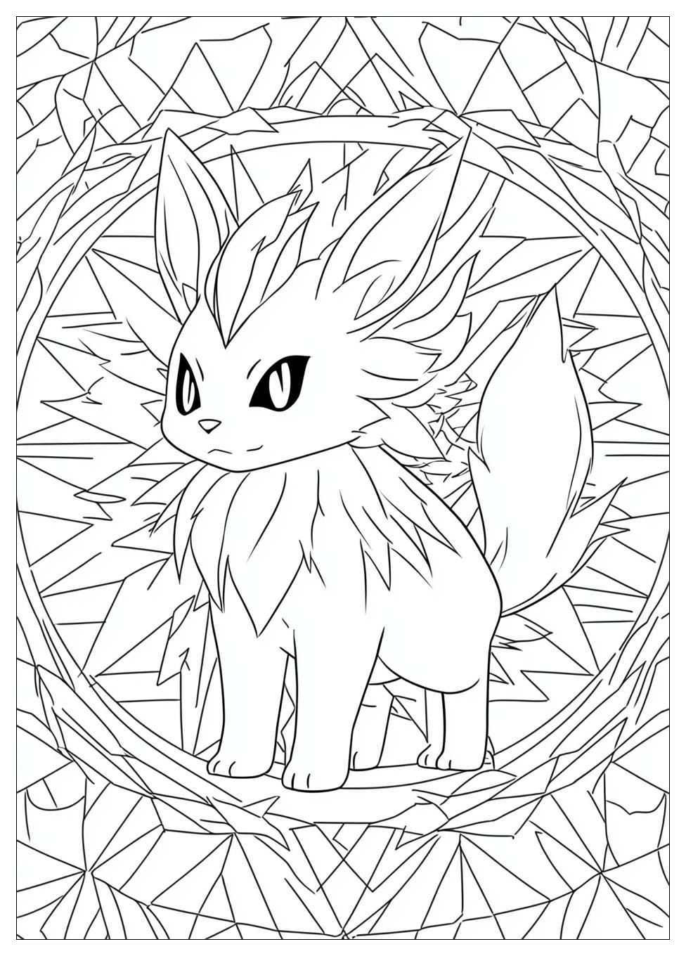 Kolorowanki Do Druku Jolteon 22