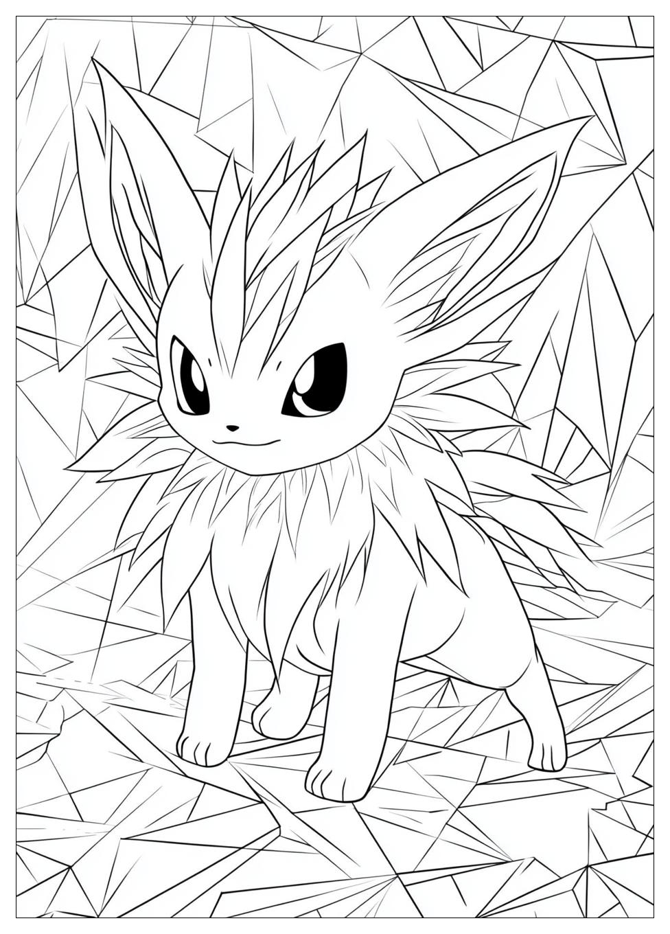 Kolorowanki Do Druku Jolteon 3