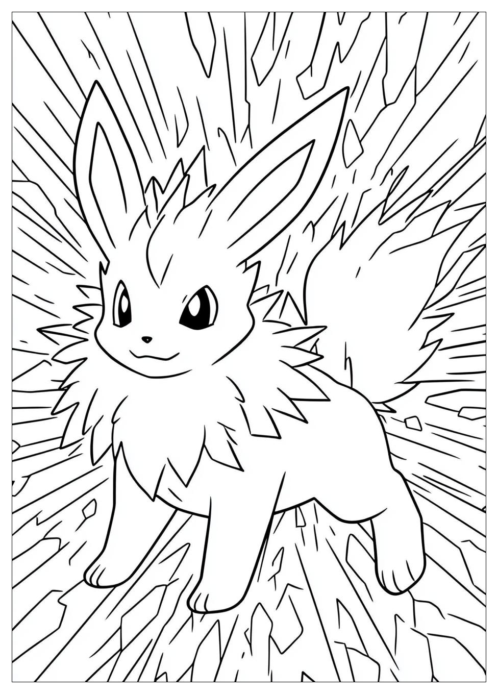 Kolorowanki Do Druku Jolteon 4