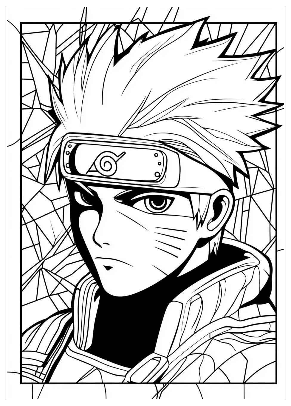 Kolorowanki Do Druku Kakashi 17