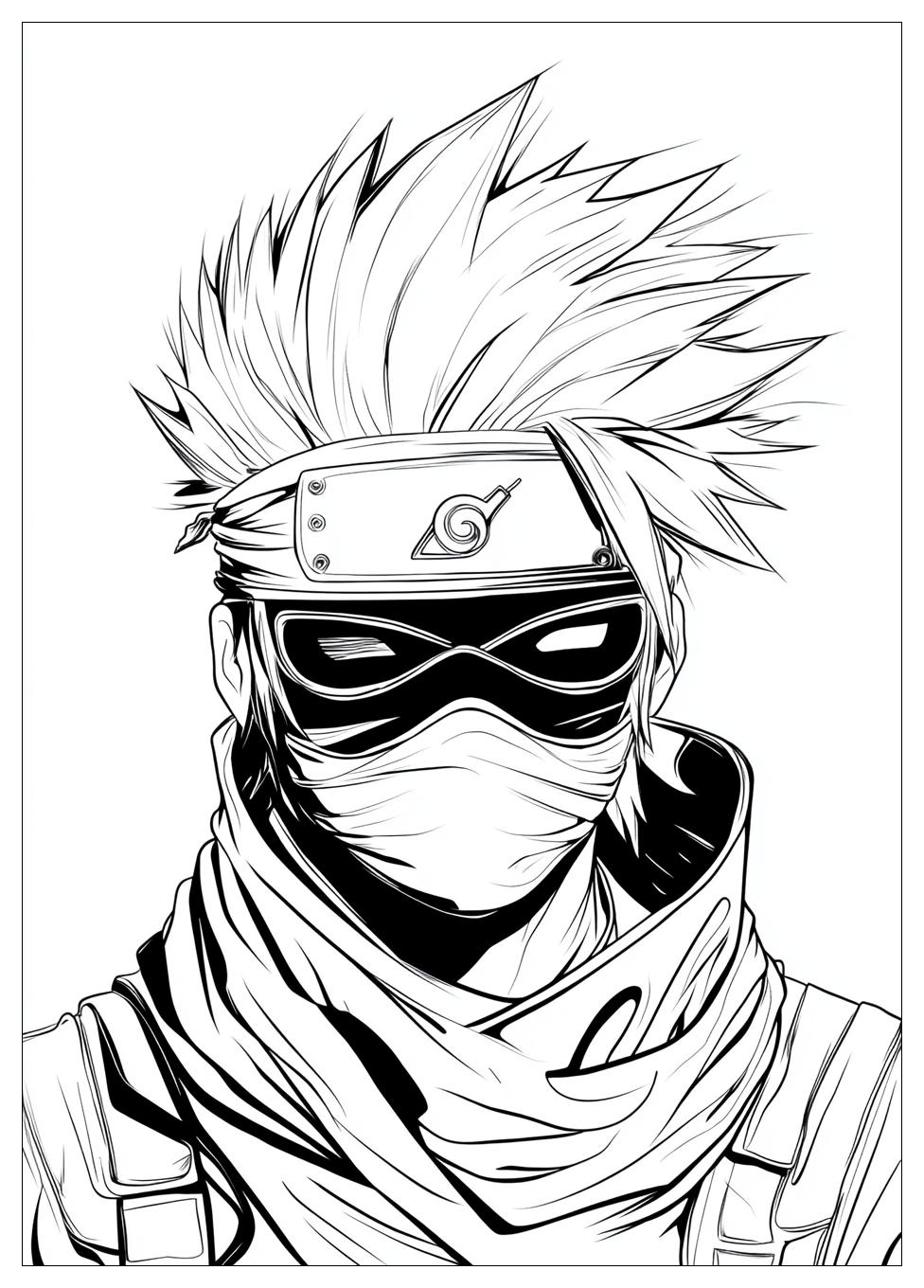 Kolorowanki Do Druku Kakashi 19
