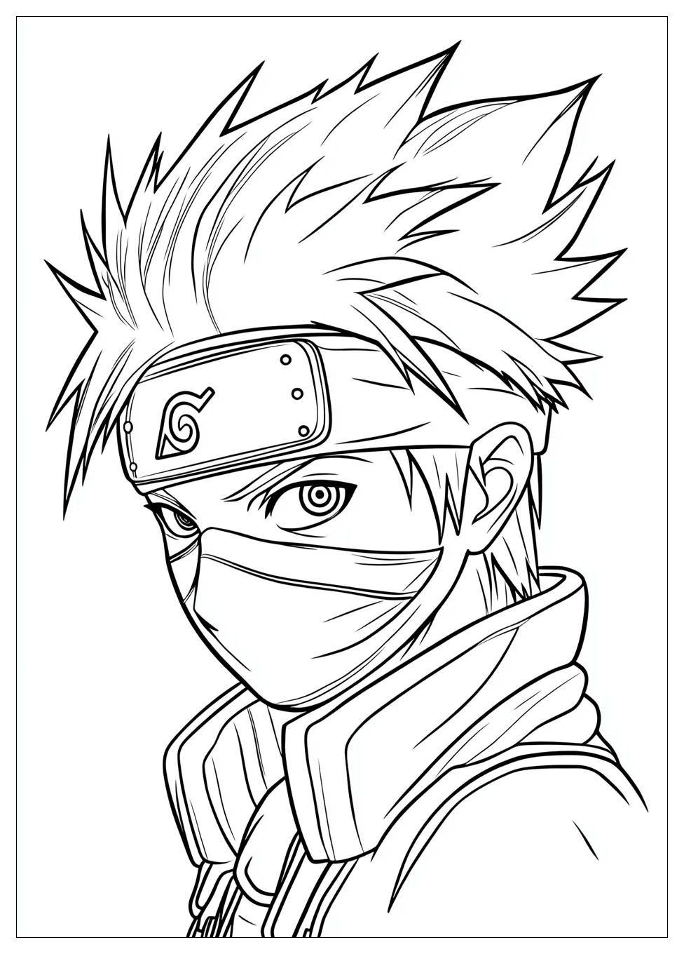 Kolorowanki Do Druku Kakashi 2