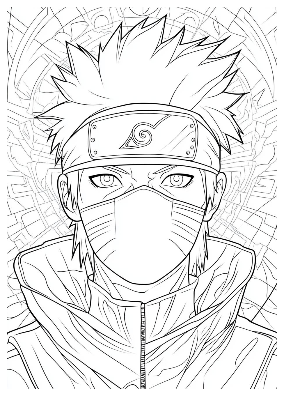 Kolorowanki Do Druku Kakashi 24