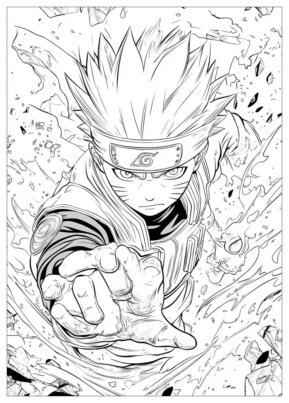 Kolorowanki Do Druku Kakashi 5