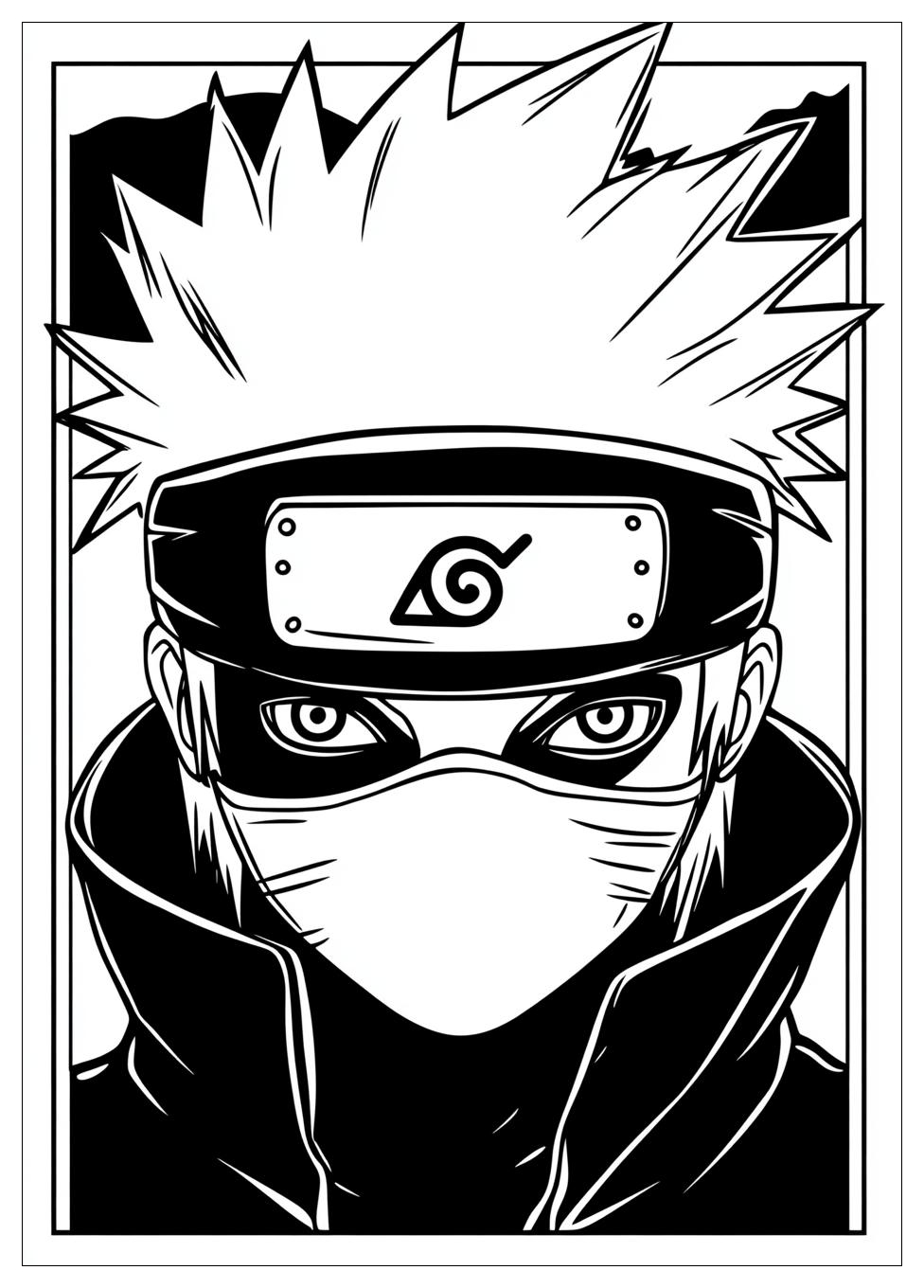 Kolorowanki Do Druku Kakashi 9