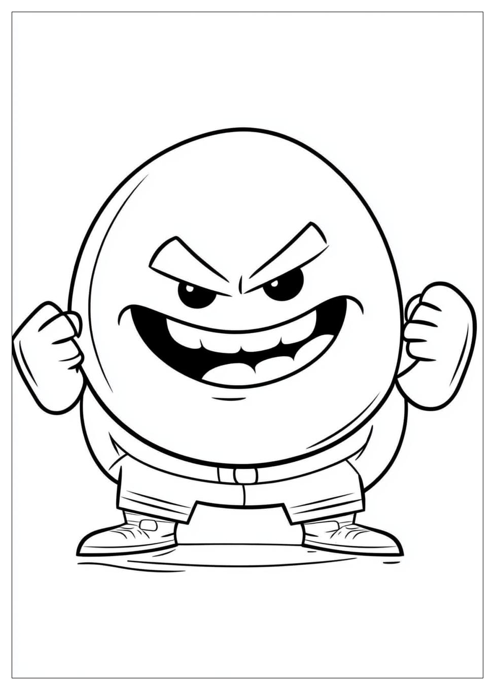 Kolorowanki Do Druku Kapitan Majtas 1