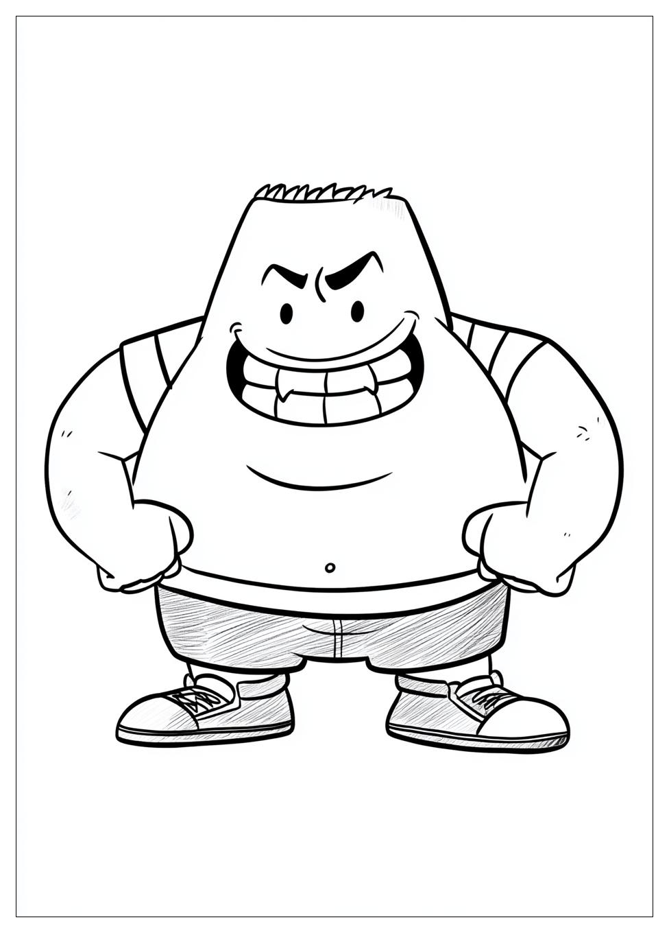 Kolorowanki Do Druku Kapitan Majtas 9