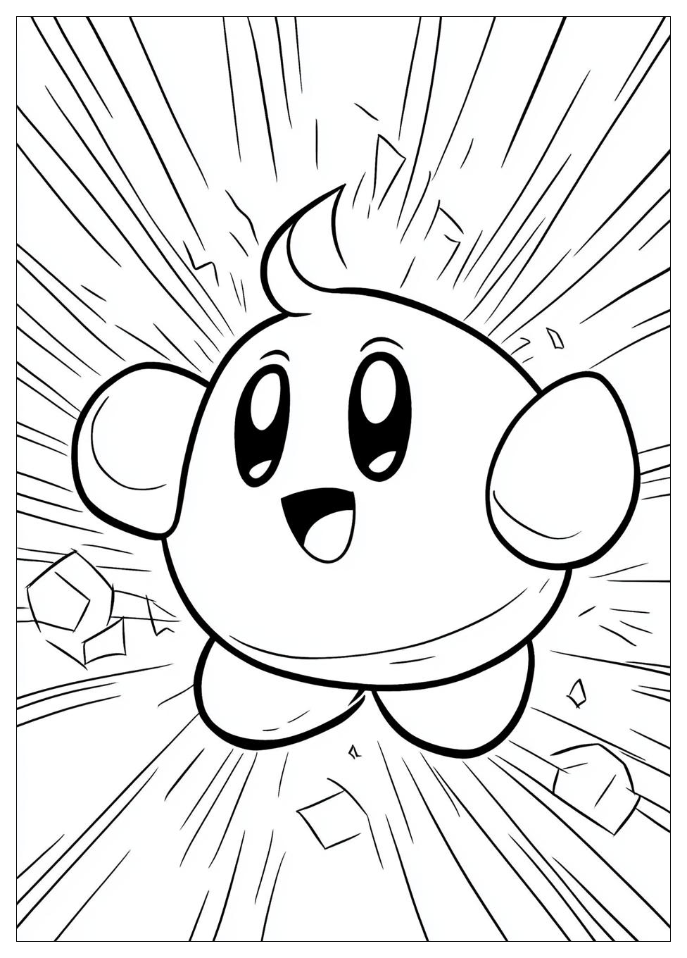 Kolorowanki Do Druku Kirby 1