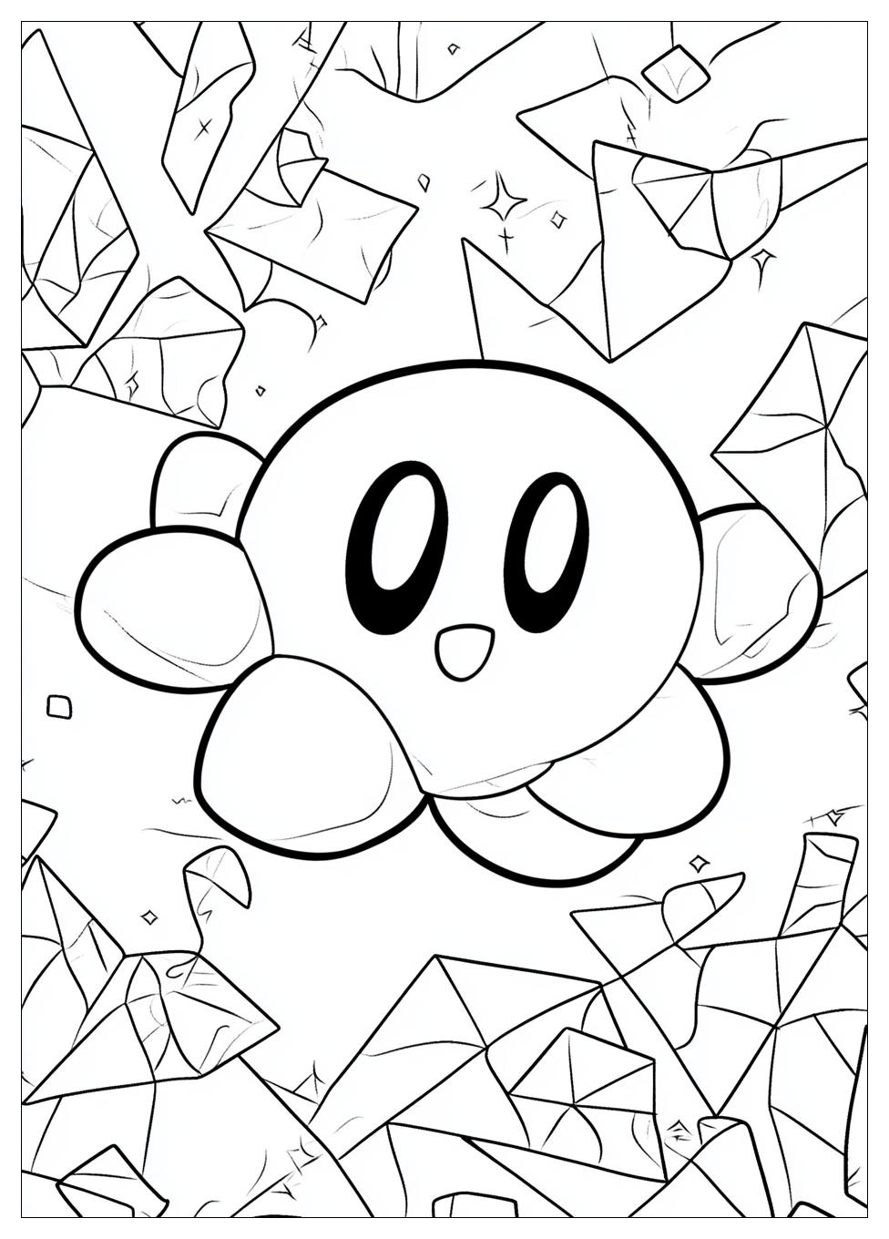 Kolorowanki Do Druku Kirby 3