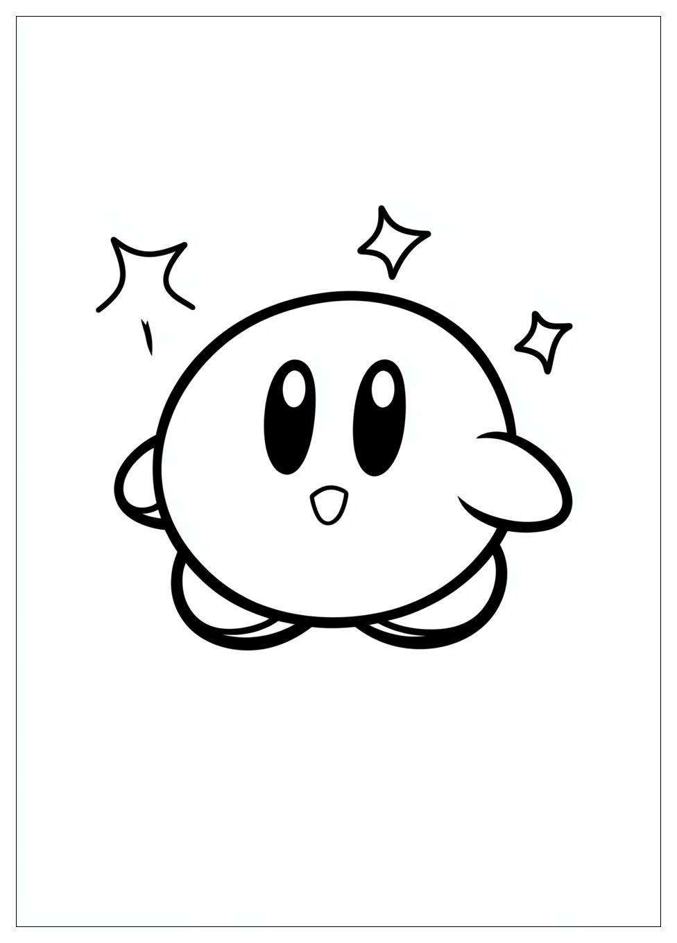 Kolorowanki Do Druku Kirby 4