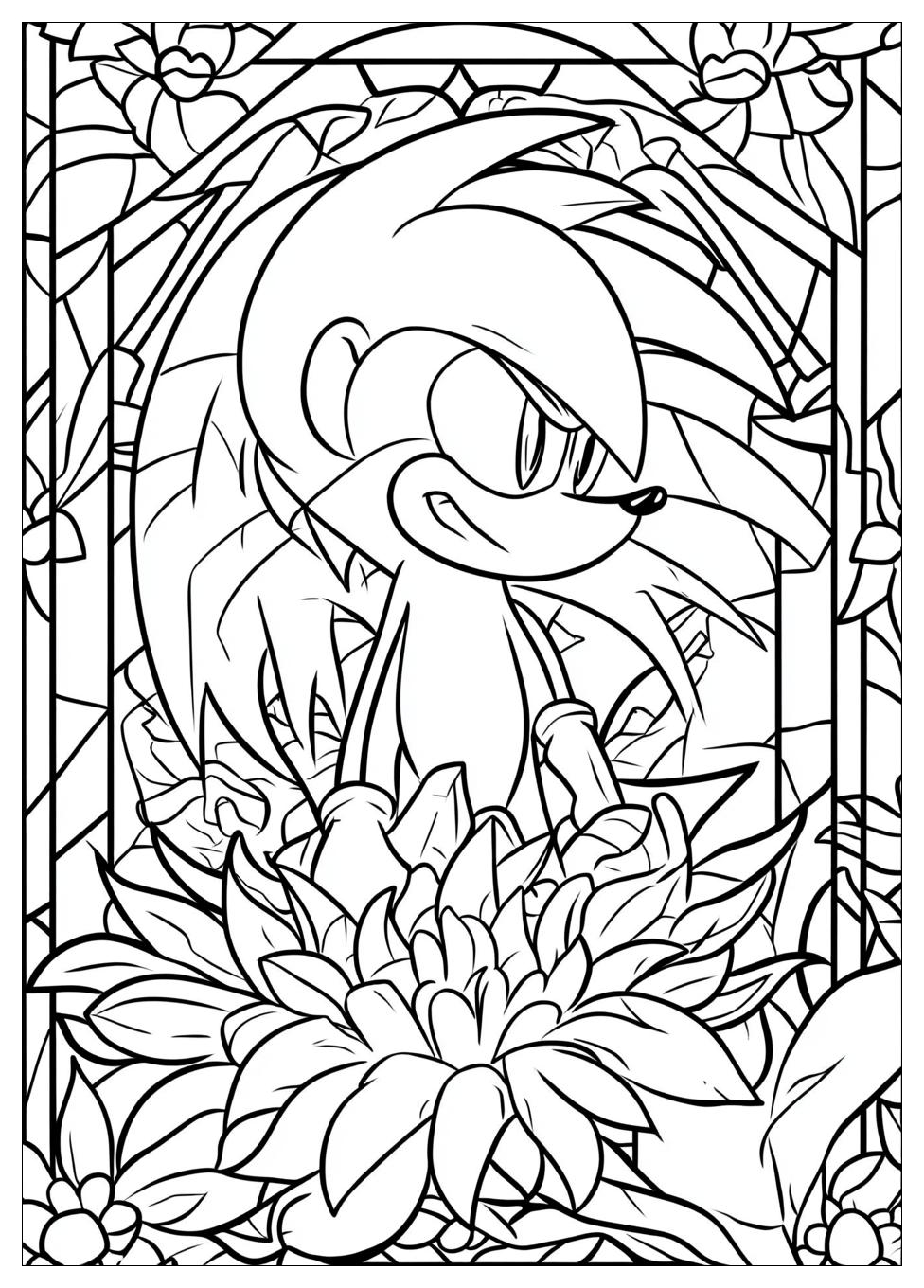 Kolorowanki Do Druku Knuckles 10