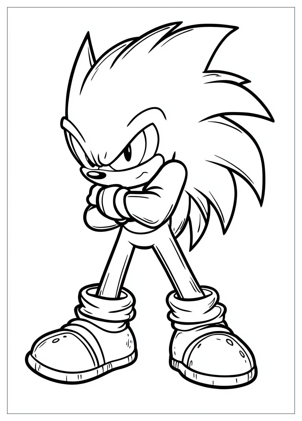 Kolorowanki Do Druku Knuckles 11